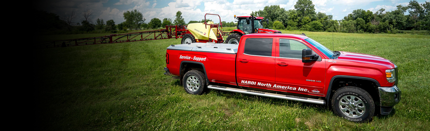 Need some Service? Contact HARDI Service